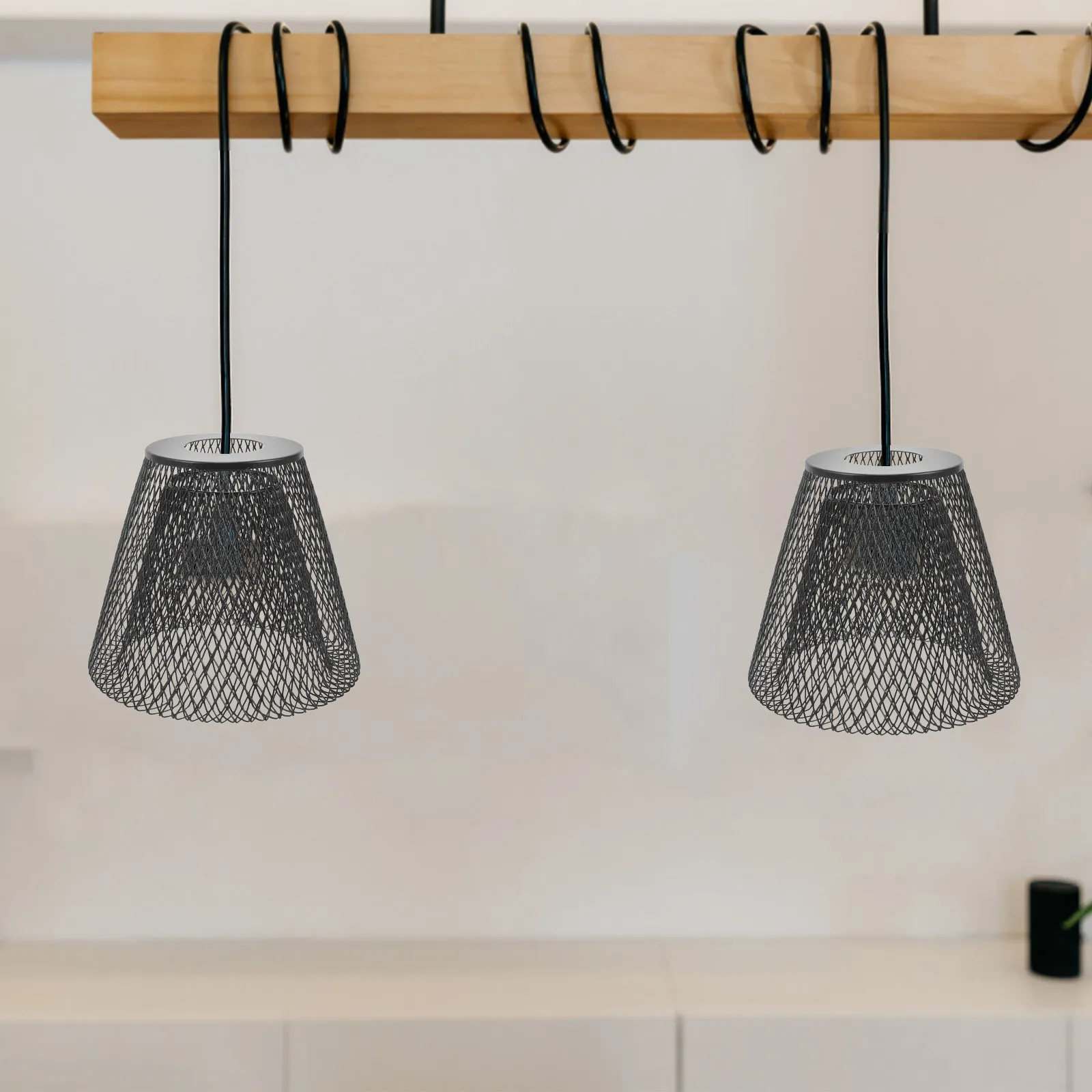 Metal Cage Lamp Shade Hollow Mesh Pendant Light Shade for Hanging Ceiling Chandelier Lamp Lightweight Easy Install Trapezoid
Metal Cage Lamp Shade Hollow Mesh Pendant Light Shade for Hanging Ceiling Chandelier Lamp Lightweight Easy Install Trapezoid