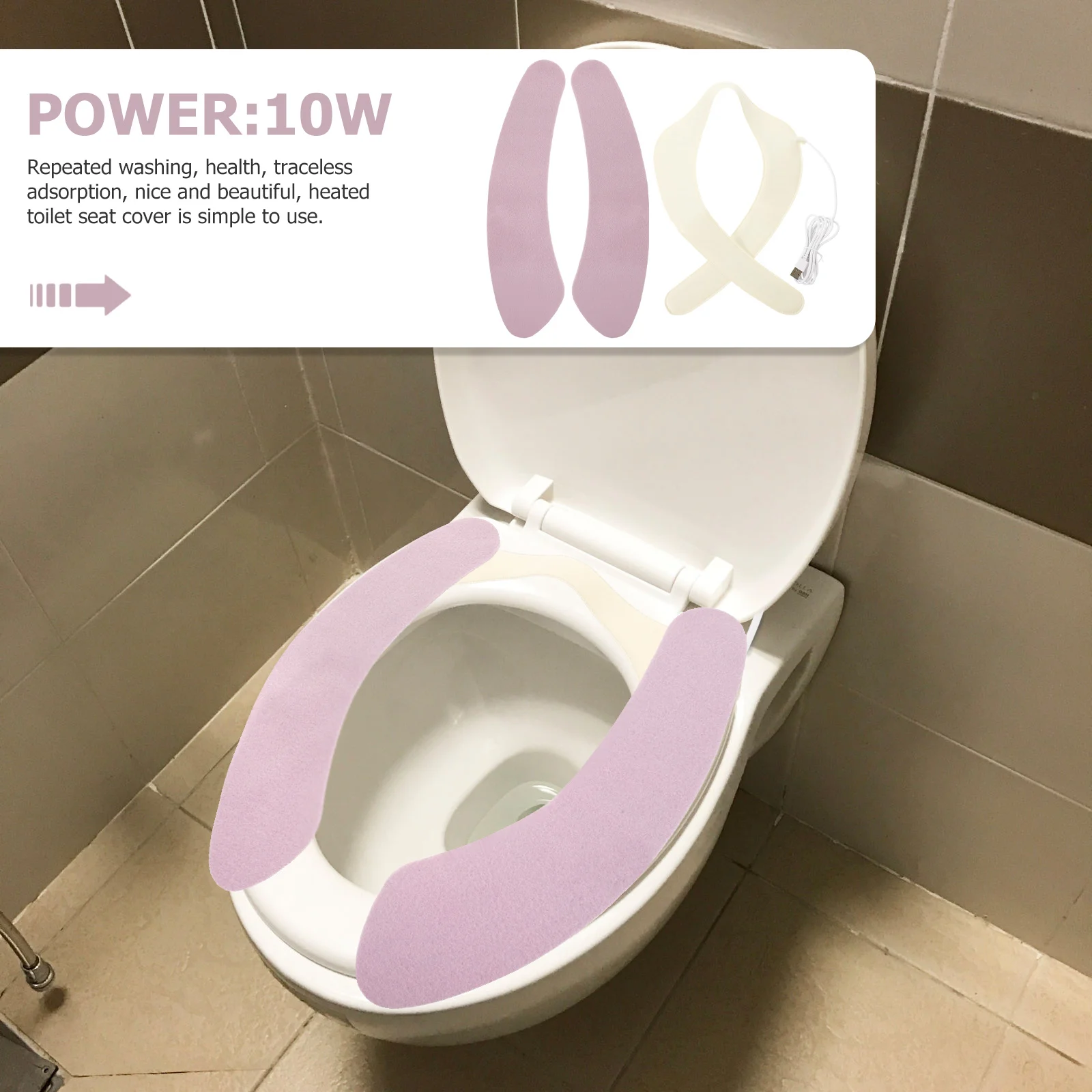 Heated Toilet Seat Cover Constant Temperature Design Easy Install Reusable Waterproof Soft Touch for Home Bathroom Comfort Use
Heated Toilet Seat Cover Constant Temperature Design Easy Install Reusable Waterproof Soft Touch for Home Bathroom Comfort Use