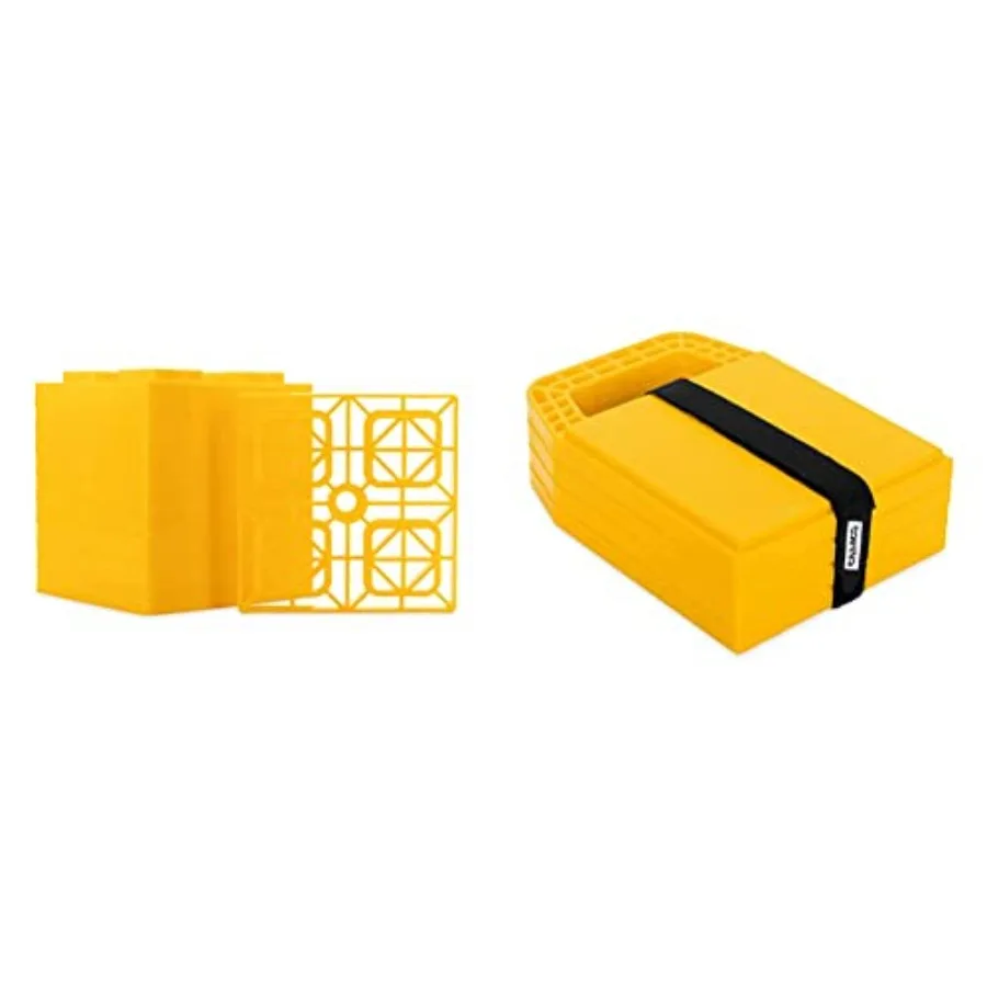 Heavy-Duty Leveling Blocks for RVs and Trailers Polyethylene Yellow 10-Pack 44510 Stabilizer Jack Pads, 6.5 x 9 Inches, Polyeth
Heavy-Duty Leveling Blocks for RVs and Trailers Polyethylene Yellow 10-Pack 44510 Stabilizer Jack Pads, 6.5 x 9 Inches, Polyeth