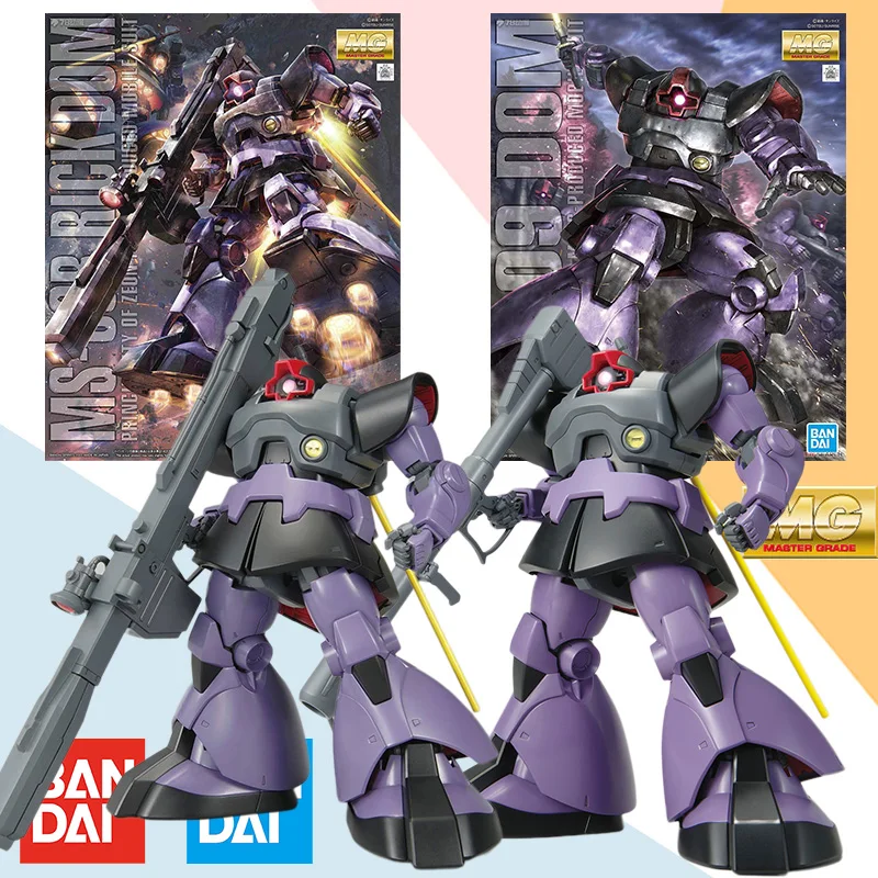 Bandai Original BOX MG MASTER GRADE 1/100 DOM RICK DOM Aninm Action Figure Assembly Model Kit Toy Gift for Children
Bandai Original BOX MG MASTER GRADE 1/100 DOM RICK DOM Aninm Action Figure Assembly Model Kit Toy Gift for Children