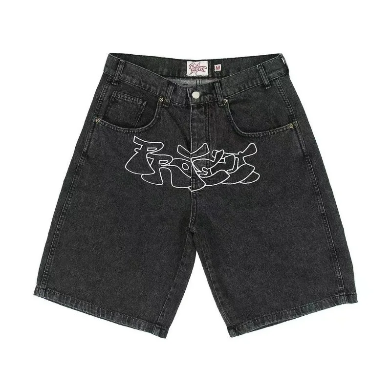 Men’s Loose Fit Denim Shorts Wide Leg Straight Leg Casual Streetwear Hip Hop Summer Jean Shorts
Men’s Loose Fit Denim Shorts Wide Leg Straight Leg Casual Streetwear Hip Hop Summer Jean Shorts