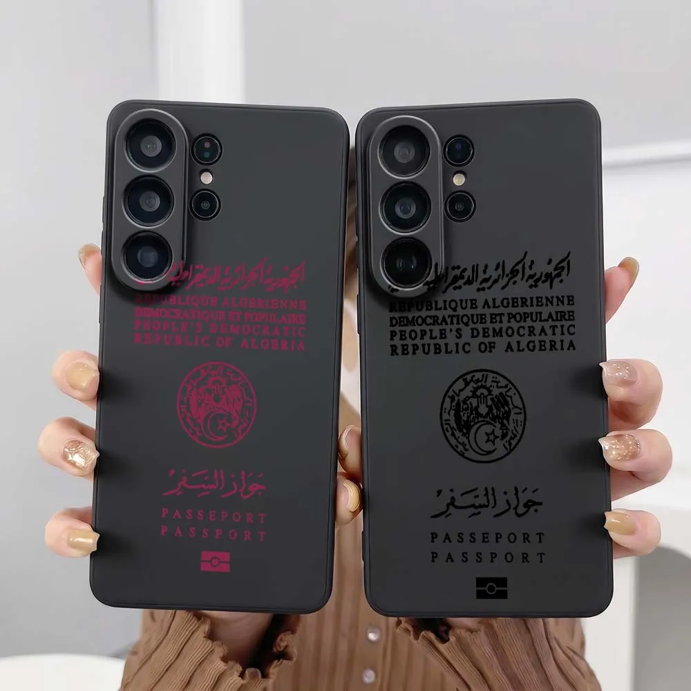 Algerian Republic Passport Phone Case For Samsung Galaxy S26 S25 S24 S23 S22 S21 S20 Pro Edge Ultra Plus FE 5G Black Cover
Algerian Republic Passport Phone Case For Samsung Galaxy S26 S25 S24 S23 S22 S21 S20 Pro Edge Ultra Plus FE 5G Black Cover