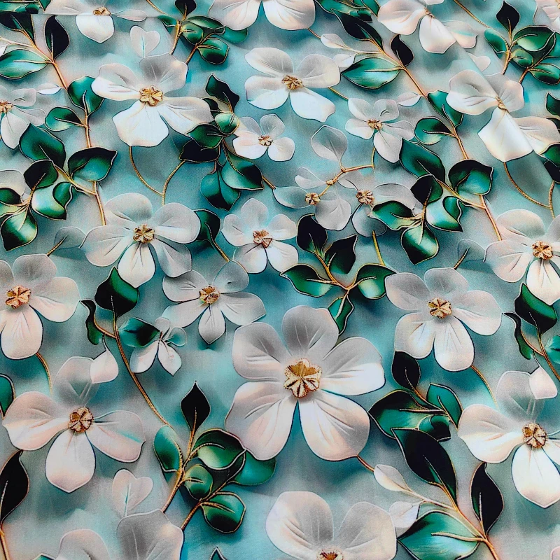 Зеленый, белый цветочный 3D переливающийся атласный Xiangyun с цифровым принтом, смесь хлопка, вискоза, мягкая экологически чистая ткань для пижам, ночного белья
Зеленый, белый цветочный 3D переливающийся атласный Xiangyun с цифровым принтом, смесь хлопка, вискоза, мягкая экологически чистая ткань для пижам, ночного белья