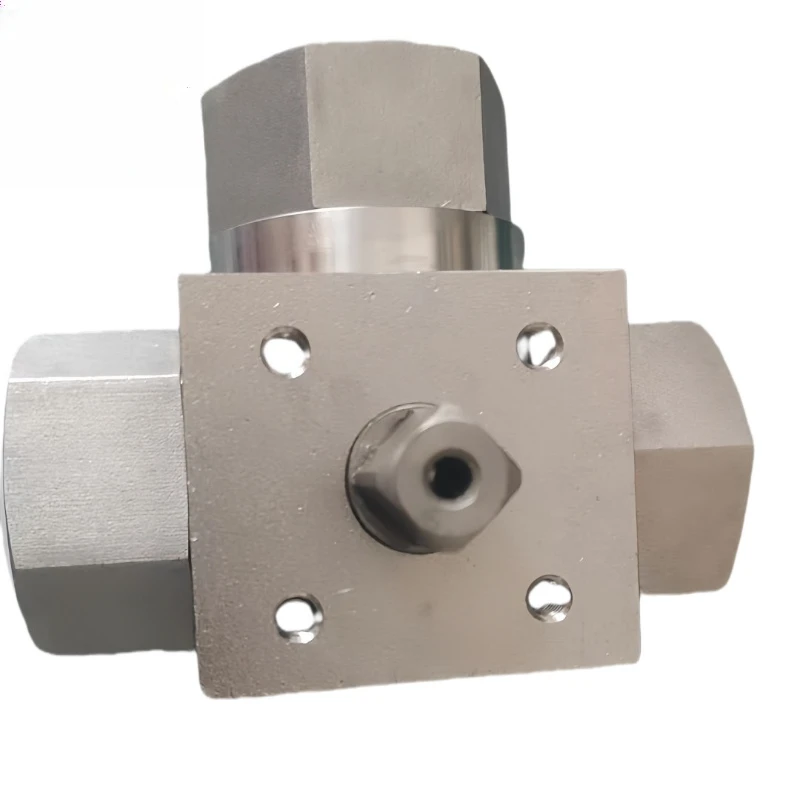 Oil to gas DN25-G1 three-way L-type platform high pressure ball valve three-way platform valve gas accessories
Oil to gas DN25-G1 three-way L-type platform high pressure ball valve three-way platform valve gas accessories