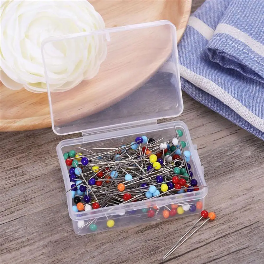 100pcs/set 38mm Colored Fixed Bead Glass Head Safety Pin Sewing Needles Dressmaking Pins Knitting Pin
100pcs/set 38mm Colored Fixed Bead Glass Head Safety Pin Sewing Needles Dressmaking Pins Knitting Pin