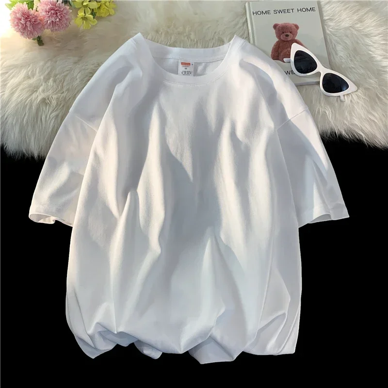 Pop Summer Basic Black White Gray Tops Tees 100% Cotton Short Sleeve Oversize Soft O-Neck Harajuku T-Shirts S-5XL
Pop Summer Basic Black White Gray Tops Tees 100% Cotton Short Sleeve Oversize Soft O-Neck Harajuku T-Shirts S-5XL