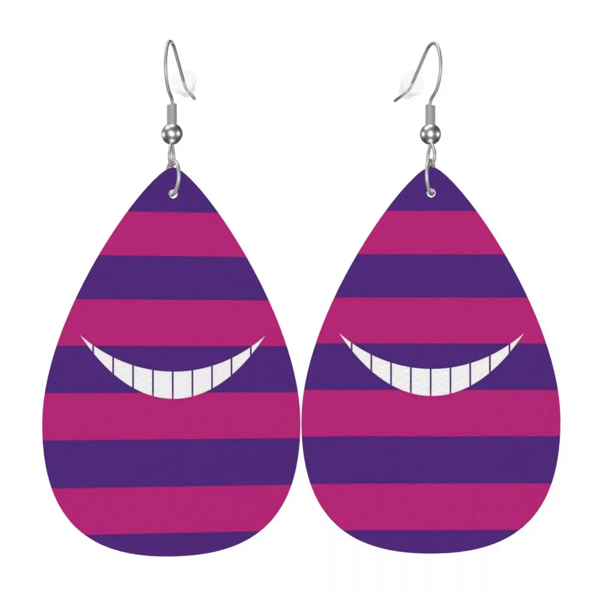 Серьги-подвески с изображением Чеширского кота, кожаные серьги для женщин, модные, в стиле Алисы в стране чудес, на День святого Валентина
Серьги-подвески с изображением Чеширского кота, кожаные серьги для женщин, модные, в стиле Алисы в стране чудес, на День святого Валентина