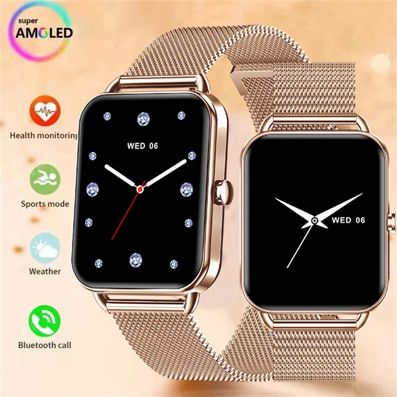 Original Ultra-thin Bluetooth Call 1.65inch Smartwatch Women's Watch Sports Fitness Tracker Heart Rate Smartwatch Android IOS
Original Ultra-thin Bluetooth Call 1.65inch Smartwatch Women's Watch Sports Fitness Tracker Heart Rate Smartwatch Android IOS