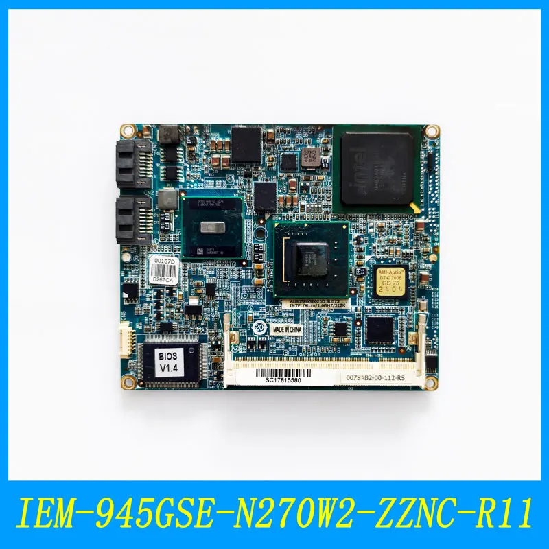 IEM-945GSE-N270W2-ZZNC-R11 Industrial Industrial Control Motherboard - Medical Motherboard - 100% Tested Functionality
IEM-945GSE-N270W2-ZZNC-R11 Industrial Industrial Control Motherboard - Medical Motherboard - 100% Tested Functionality