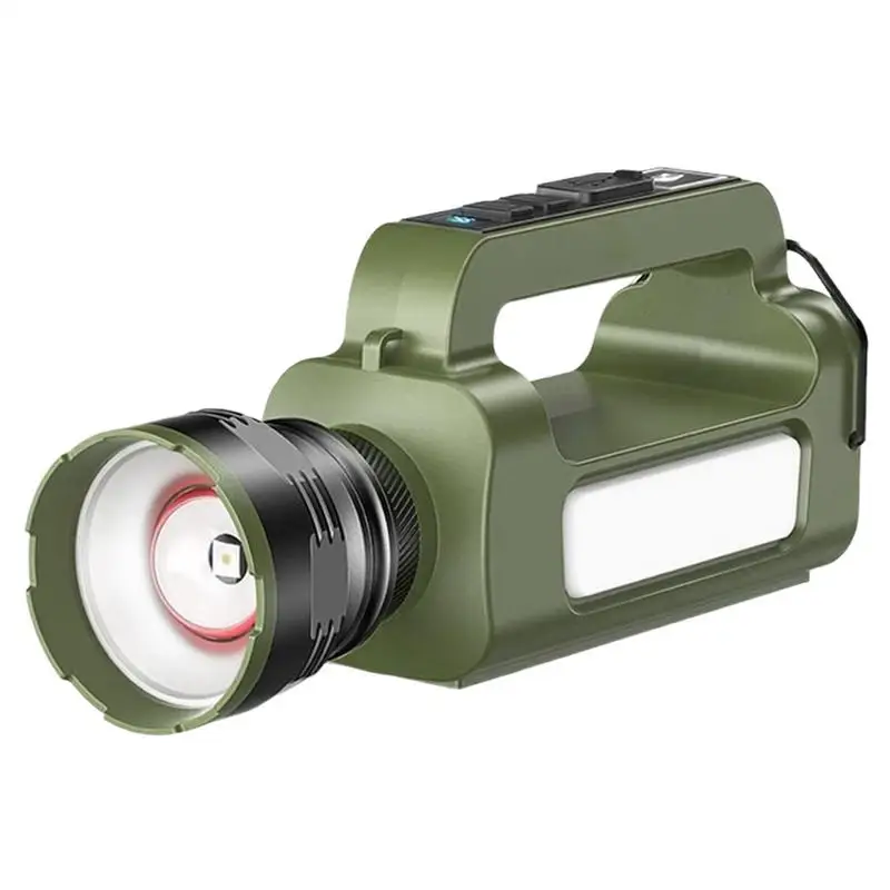Solar Flashlight Camping Flashlight Rechargeable High-Power Spotlight Torch for Fishing Power Outage Outdoor Home Hiking Night
Solar Flashlight Camping Flashlight Rechargeable High-Power Spotlight Torch for Fishing Power Outage Outdoor Home Hiking Night