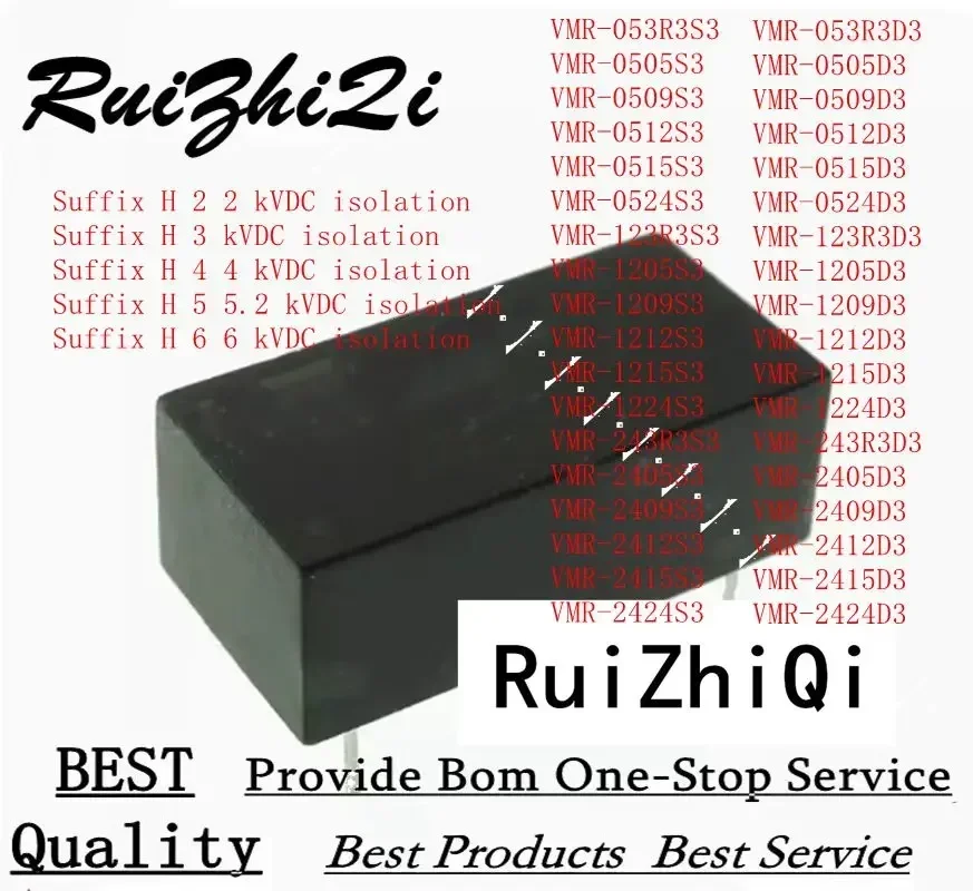 10 шт./лот VMR-053R3S3 VMR-0505S3 VMR-0509S3 VMR-0512S3 VMR-0515S3 VMR-0524S3 VMR-123R3S3 VMR-1205S3 VMR-1209S3 VMR-1212S3 DC/DC
10 шт./лот VMR-053R3S3 VMR-0505S3 VMR-0509S3 VMR-0512S3 VMR-0515S3 VMR-0524S3 VMR-123R3S3 VMR-1205S3 VMR-1209S3 VMR-1212S3 DC/DC