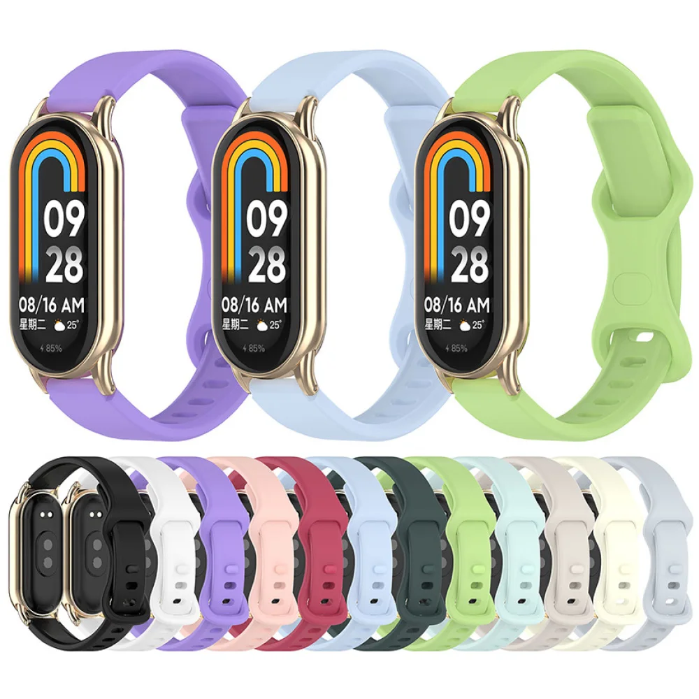 Universal 12mm Silicone Watch Strap 8-Shape Tail Buckle Sports Band with Connector For All 12mm Same Connector Band
Universal 12mm Silicone Watch Strap 8-Shape Tail Buckle Sports Band with Connector For All 12mm Same Connector Band
