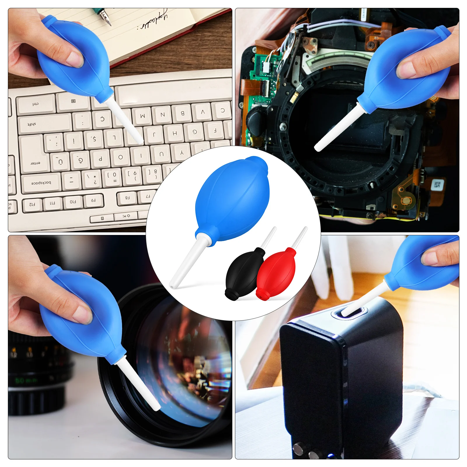 3Pcs Dust Cleaners Camera Lens Air Blower Gentle Efficient Cleaner for Keyboard Display Electronic Devices Dust Cleaners
3Pcs Dust Cleaners Camera Lens Air Blower Gentle Efficient Cleaner for Keyboard Display Electronic Devices Dust Cleaners
