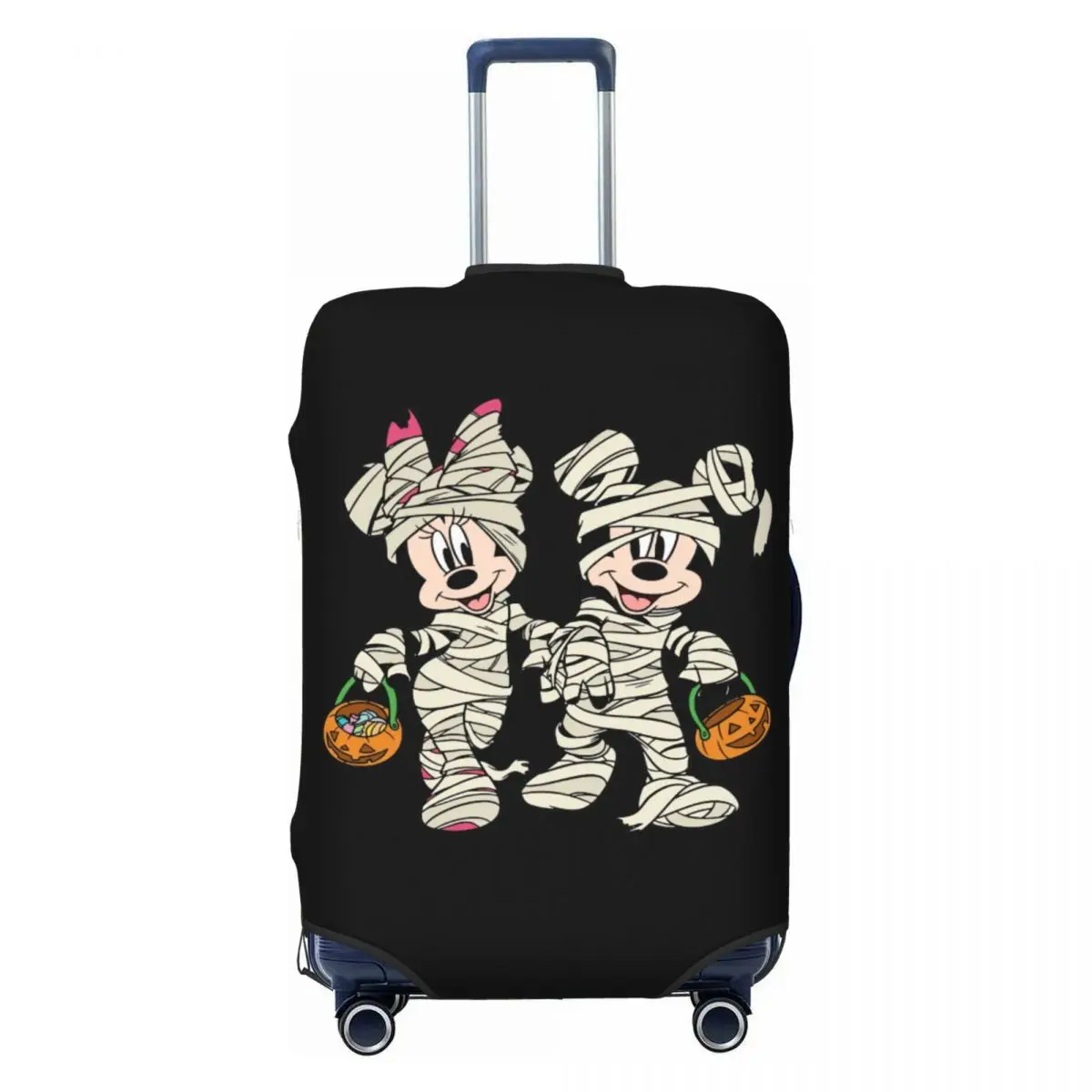 Custom Mickey Mouse Minnie Mouse Luggage Cover Cute Halloween Pumpkin Suitcase Protector Covers Suit For 18-32 inch
Custom Mickey Mouse Minnie Mouse Luggage Cover Cute Halloween Pumpkin Suitcase Protector Covers Suit For 18-32 inch