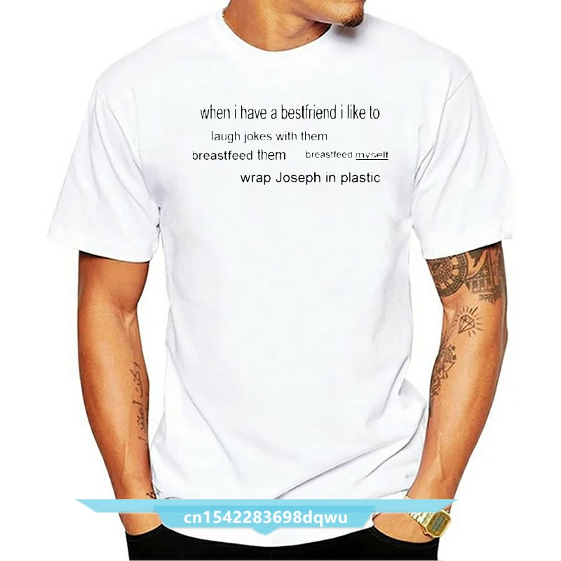 Bestfriend Tee Shirts Letter Print Men 100 Cotton T Shirt Short Sleeve Graphic Tees Summer Beach T Shirts Plus Size 4XL 5XL 6XL
Bestfriend Tee Shirts Letter Print Men 100 Cotton T Shirt Short Sleeve Graphic Tees Summer Beach T Shirts Plus Size 4XL 5XL 6XL