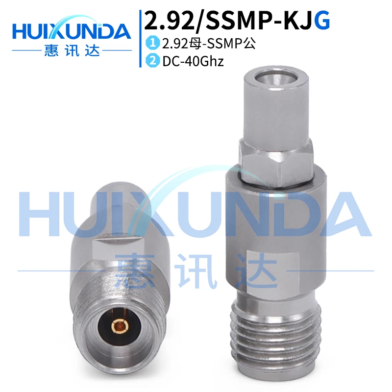 2.92MM/SSMP-KJG millimeter wave 40G test adapter 2.92 female to SSMP/GPPO male connector
2.92MM/SSMP-KJG millimeter wave 40G test adapter 2.92 female to SSMP/GPPO male connector