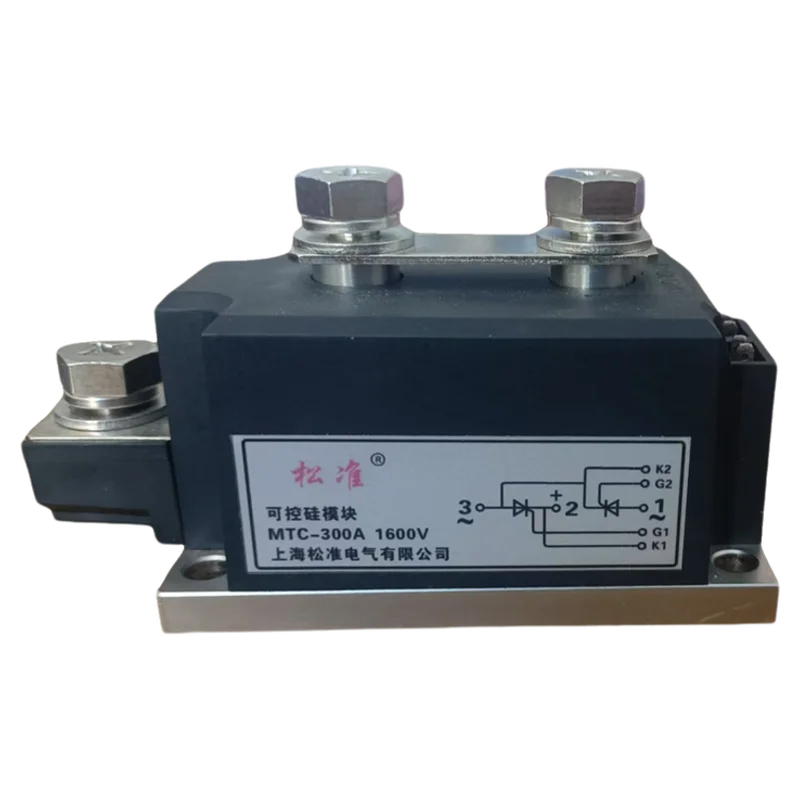 MTC300A Thyristor Module Air-cooled 250A 400A-1600V Soft Starter 500A Heating
MTC300A Thyristor Module Air-cooled 250A 400A-1600V Soft Starter 500A Heating