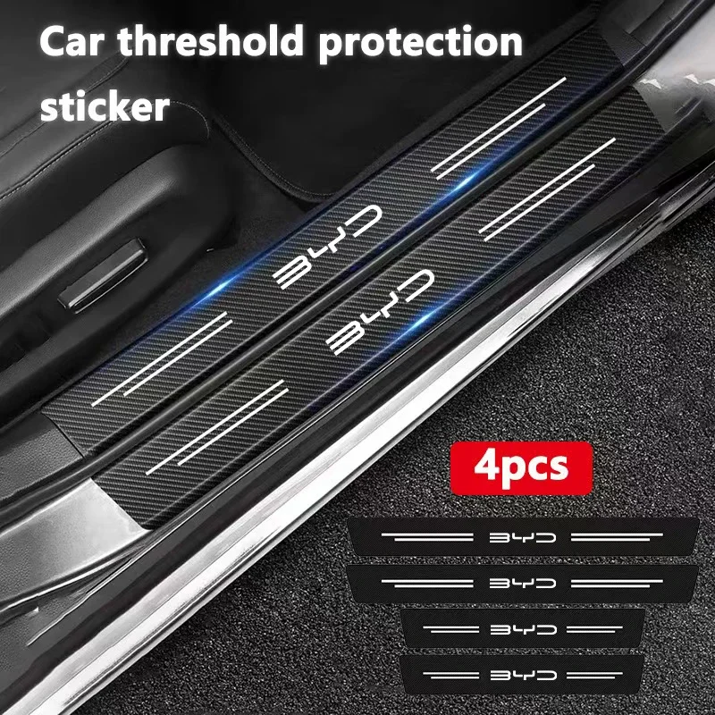4pcs Car Threshold Protection Decorative Sticker For BYD Song Qin Han EV Tang DM 2018 PLUS Song Pro MAX Yuan Car Accessories
4pcs Car Threshold Protection Decorative Sticker For BYD Song Qin Han EV Tang DM 2018 PLUS Song Pro MAX Yuan Car Accessories