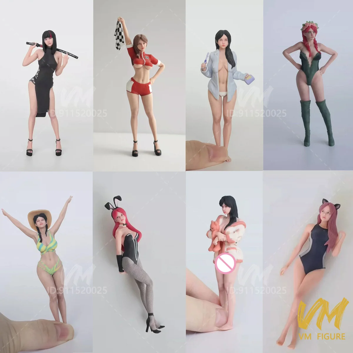 Realistic Diorama 1/18 1/16 1/12 Young Innocent Motorcycle Racing Girl Bikini Sexy Bunny Woman Miniature Figure Scene Props Doll
Realistic Diorama 1/18 1/16 1/12 Young Innocent Motorcycle Racing Girl Bikini Sexy Bunny Woman Miniature Figure Scene Props Doll