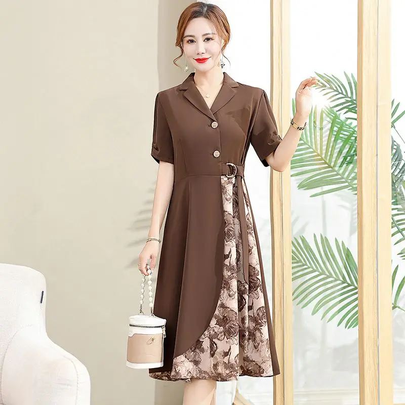 Women's Summer Vintage Short Sleeve Slim Work Dresses Party Dresses for Women Y2K Fashion Elegant Printed Bodycon Dress S396
Women's Summer Vintage Short Sleeve Slim Work Dresses Party Dresses for Women Y2K Fashion Elegant Printed Bodycon Dress S396