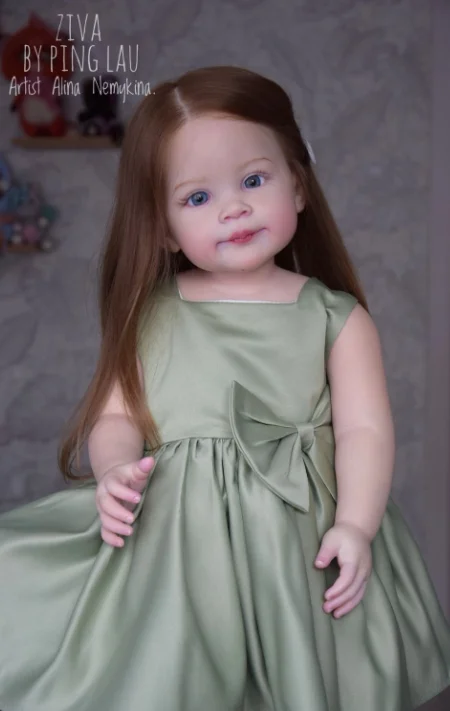 St.Store 30inches Reborn Doll Girl Ziva Handmade Visible Veins Rooted Hair Already Painted
St.Store 30inches Reborn Doll Girl Ziva Handmade Visible Veins Rooted Hair Already Painted