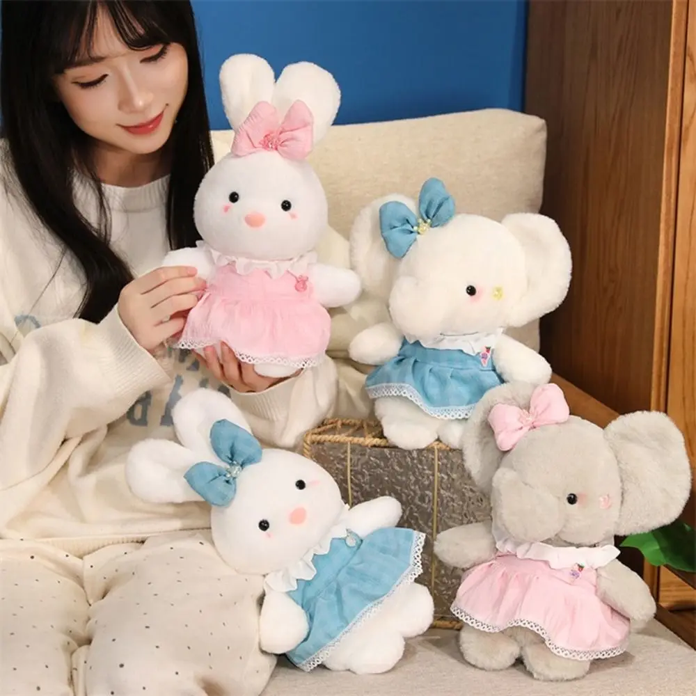 Wearing Bow Lace Dress Cartoon Rabbit Plush Toys Soft Pretty Elegant Soft Fluffy Doll Sweet Cute Stuffed Rabbit Doll
Wearing Bow Lace Dress Cartoon Rabbit Plush Toys Soft Pretty Elegant Soft Fluffy Doll Sweet Cute Stuffed Rabbit Doll