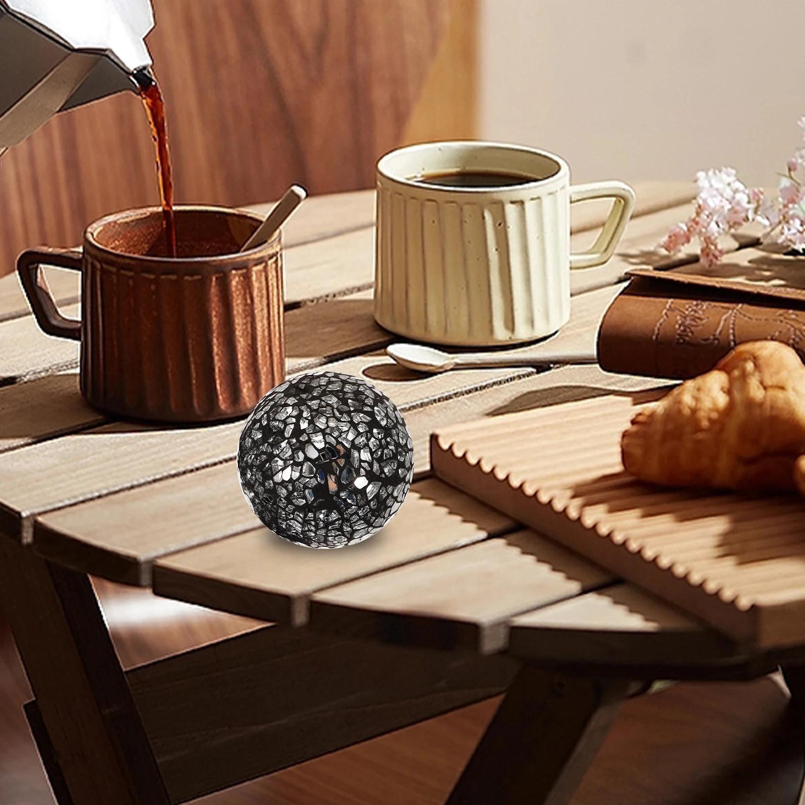 3Pcs Glass Decorative Sphere Balls Mosaic Orbs for Holiday Party Wedding Home Tabletop Decor Ball Sphere Ball Tabletop Ornament
3Pcs Glass Decorative Sphere Balls Mosaic Orbs for Holiday Party Wedding Home Tabletop Decor Ball Sphere Ball Tabletop Ornament