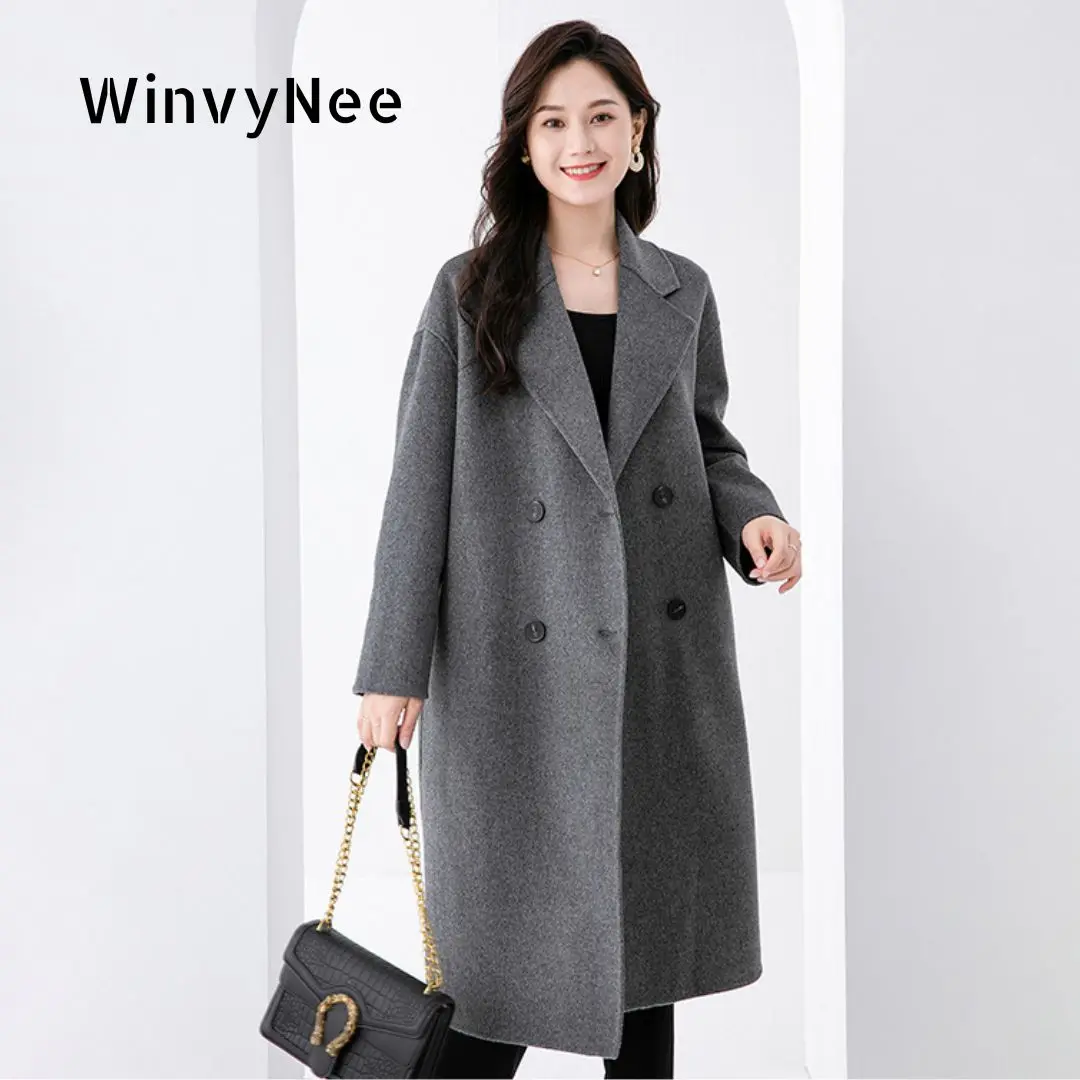 WinvyNee зимние длинные женские шерстяные пальто двусторонние верблюжьи шерстяные пальто модные элегантные двубортные длинные пальто H1643017
WinvyNee зимние длинные женские шерстяные пальто двусторонние верблюжьи шерстяные пальто модные элегантные двубортные длинные пальто H1643017