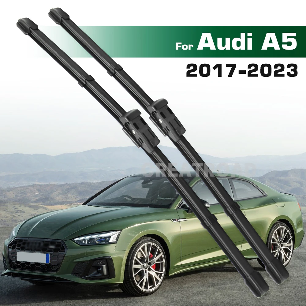 GREATROAD Wiper For Audi A5 MK2 2017-2023 2018 2019 2020 2021 2022 Front Wiper Blades Windshield Windscreen Window Brush 24"+20"
GREATROAD Wiper For Audi A5 MK2 2017-2023 2018 2019 2020 2021 2022 Front Wiper Blades Windshield Windscreen Window Brush 24"+20"