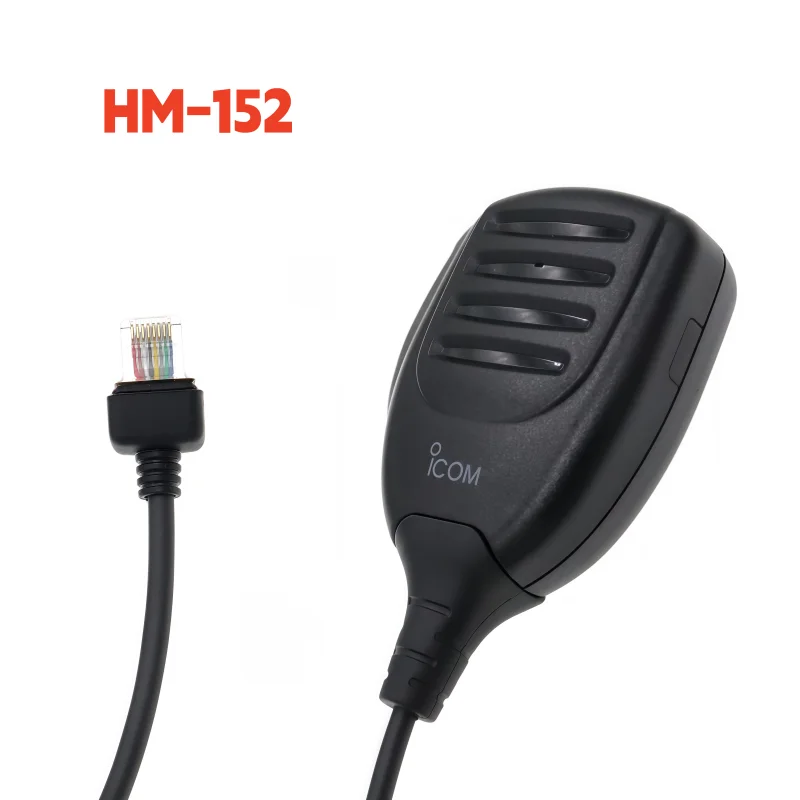 ICOM HM-152 Handheld PTT Microphone with Speaker for IC-2820H IC3600FI IC2720 A110 F221 F5011 F6011 F6021 F6061 Mobile Car Radio
ICOM HM-152 Handheld PTT Microphone with Speaker for IC-2820H IC3600FI IC2720 A110 F221 F5011 F6011 F6021 F6061 Mobile Car Radio