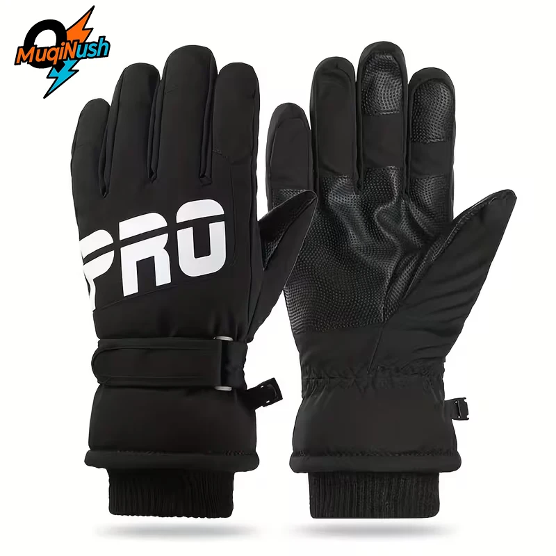 MuqiNush Outdoor Ski Gloves for Men&Women Warm Thickened Fleece-Lined Winter with Touchscreen or Skiing,Snowboarding&Casual Wear
MuqiNush Outdoor Ski Gloves for Men&Women Warm Thickened Fleece-Lined Winter with Touchscreen or Skiing,Snowboarding&Casual Wear