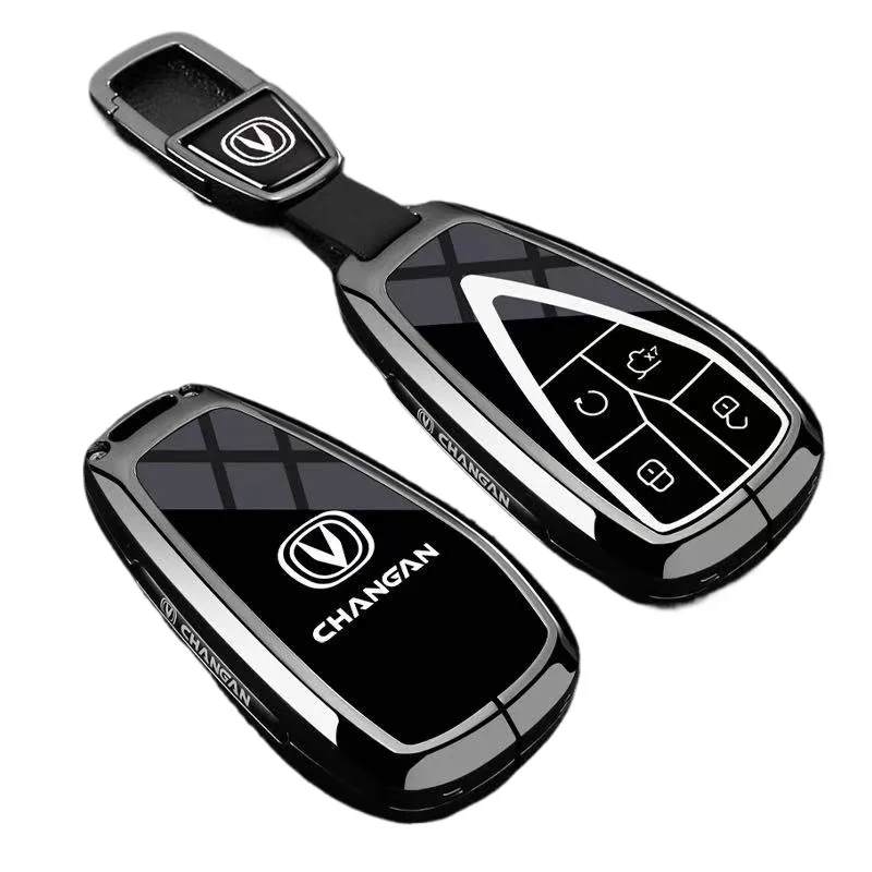 Premium Zinc Alloy Key Cover Case for Changan X5 Plus / Eado / CS35 Plus / UNI-K / F70 / UNI-T (2024) - Protective Key Fob Shell
Premium Zinc Alloy Key Cover Case for Changan X5 Plus / Eado / CS35 Plus / UNI-K / F70 / UNI-T (2024) - Protective Key Fob Shell