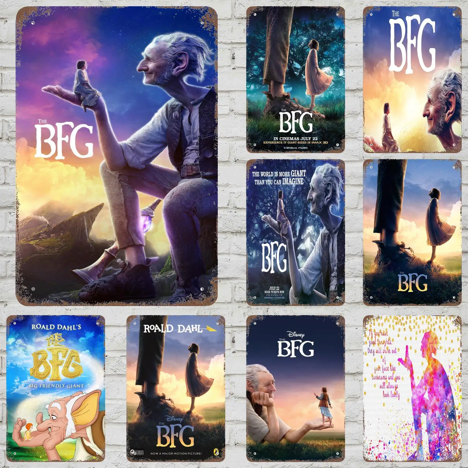 MINISO The BFG Metal Signs wall decor Vintage Tin Signs Captain Metal Poster Decor for Bar Pub Club Wall Decoration
MINISO The BFG Metal Signs wall decor Vintage Tin Signs Captain Metal Poster Decor for Bar Pub Club Wall Decoration