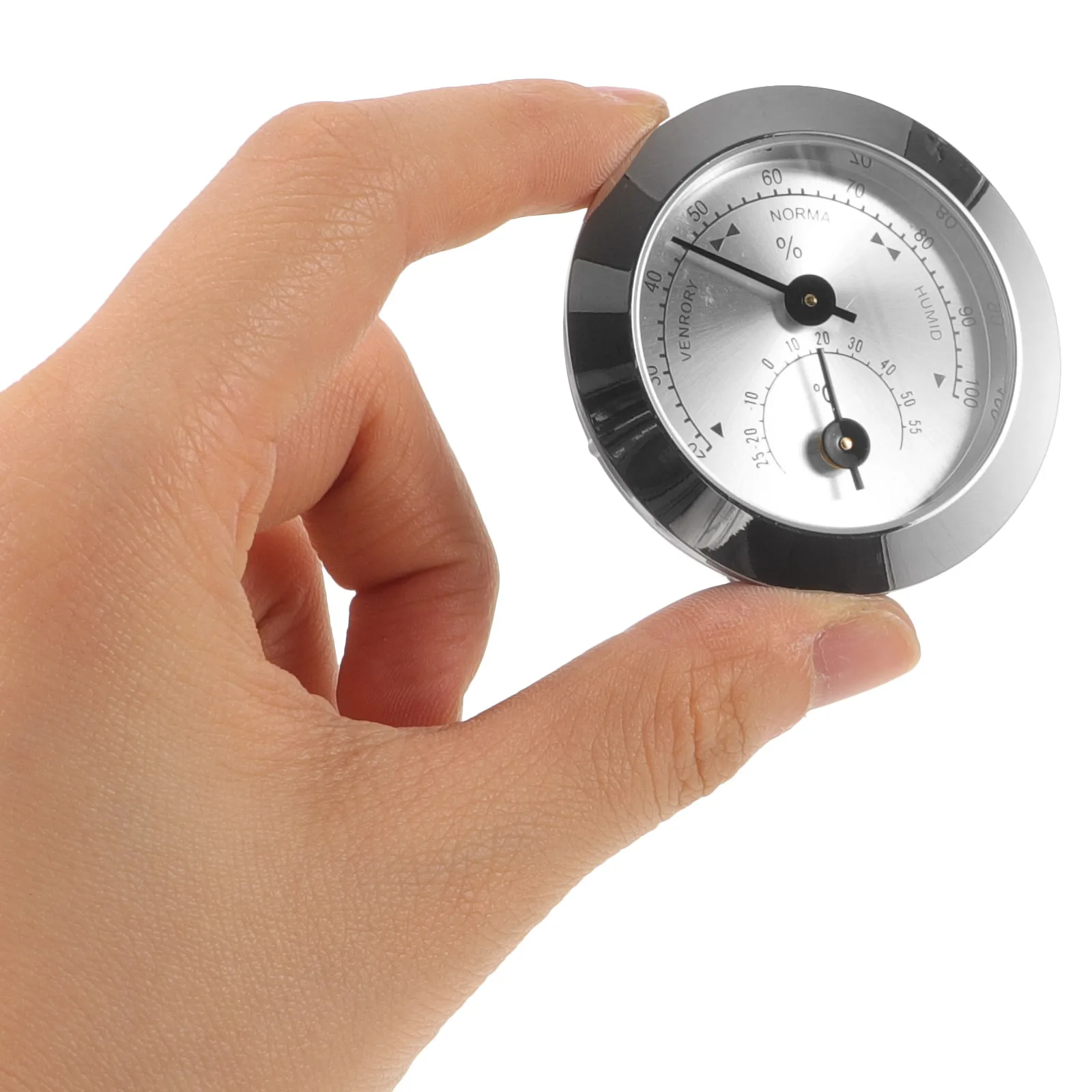Violin Hygrometer 50MM Silver Temperature Monitor Guitar Violin Moisture Meter Accessories Instrument for violin
Violin Hygrometer 50MM Silver Temperature Monitor Guitar Violin Moisture Meter Accessories Instrument for violin