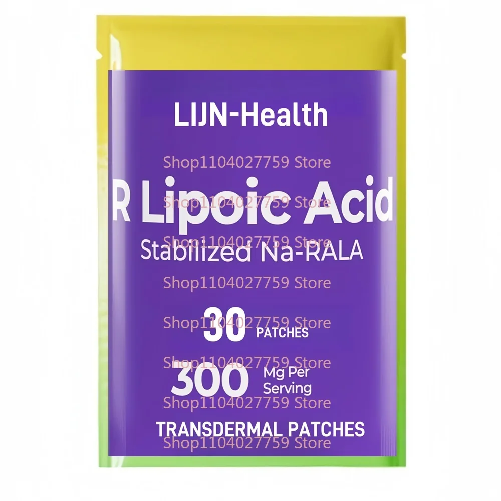 30 Patches R-Alpha Lipoic Acid Transdermal Patches High Potency for Cellular Energy & Metabollic Function
30 Patches R-Alpha Lipoic Acid Transdermal Patches High Potency for Cellular Energy & Metabollic Function