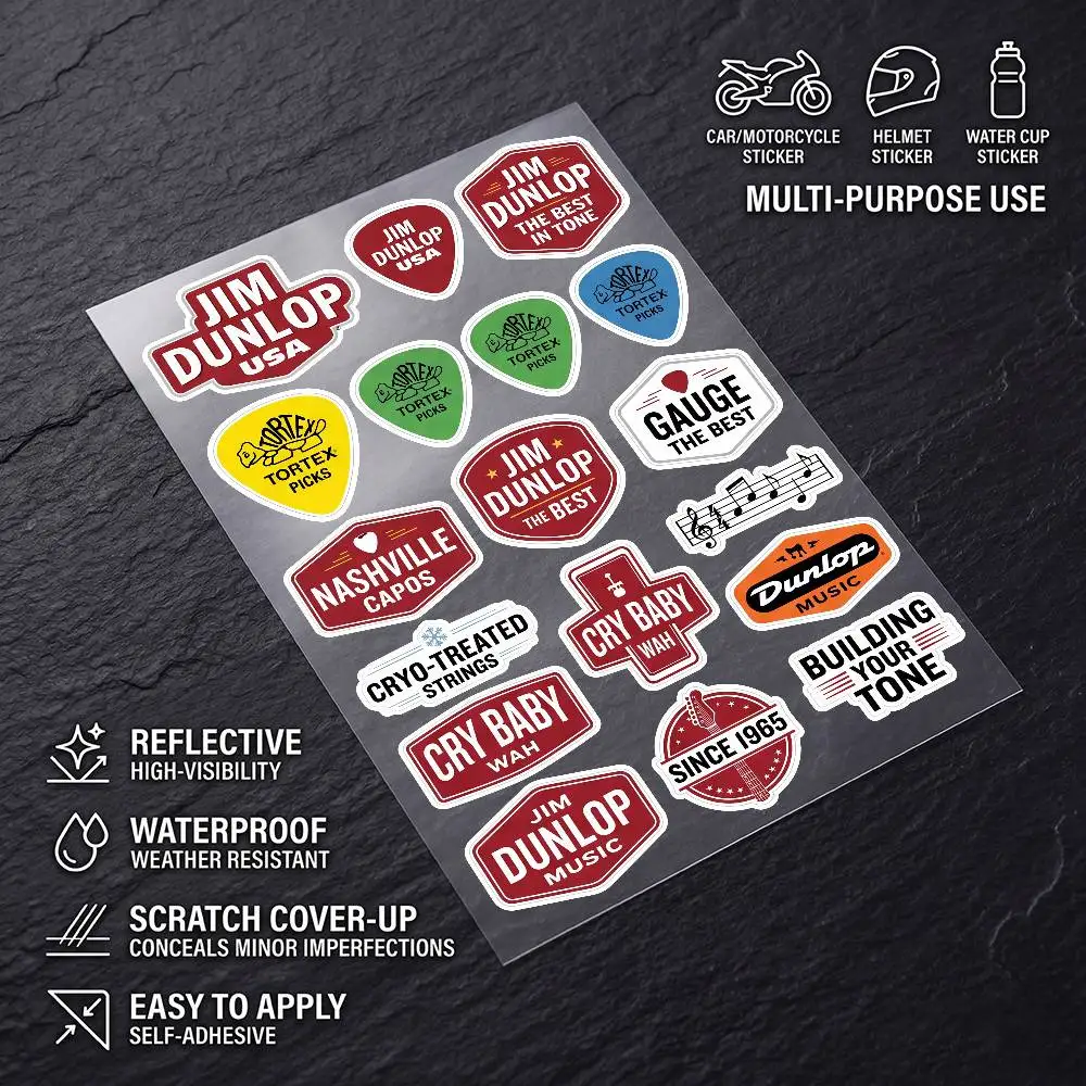 for Dunlop All Purpose Reflective Waterproof Scratch Blocker Decal Car Bike Helmet Cup Refrigerator Decorative Stickers
for Dunlop All Purpose Reflective Waterproof Scratch Blocker Decal Car Bike Helmet Cup Refrigerator Decorative Stickers