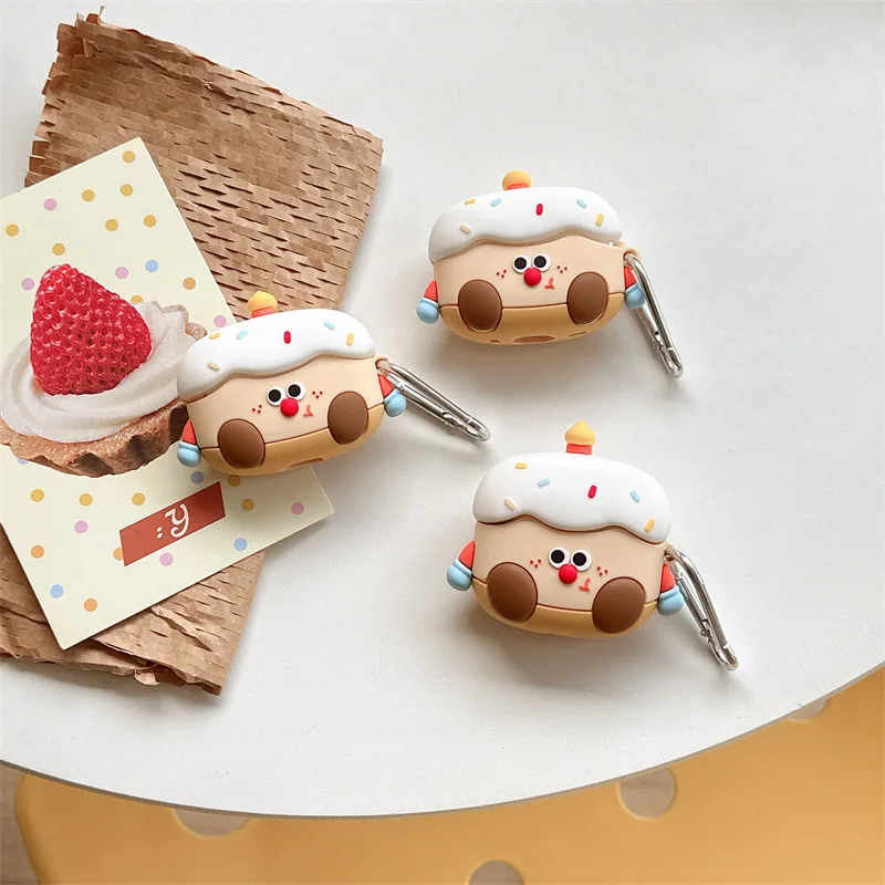 For Airpods Pro 2 Case,3D Cartoon Cake Case For Airpods Pro,Soft Silicone Protective Earphone Cover For Airpods 3 Case Funda
For Airpods Pro 2 Case,3D Cartoon Cake Case For Airpods Pro,Soft Silicone Protective Earphone Cover For Airpods 3 Case Funda