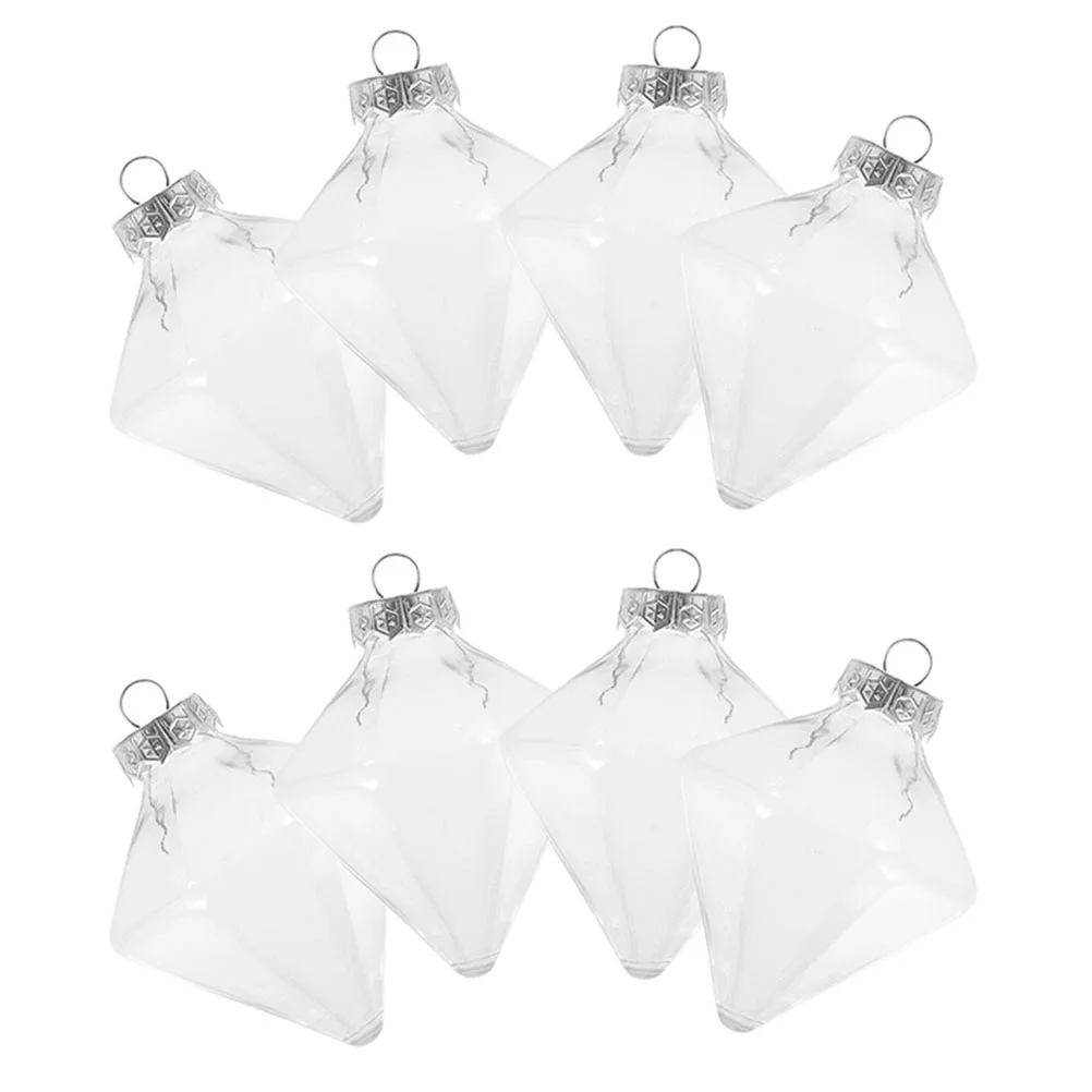 8pcs Plastic Christmas Balls Decoration Diamond Shaped Hanging Ornaments Tree Festival Party Supplies Home Decor
8pcs Plastic Christmas Balls Decoration Diamond Shaped Hanging Ornaments Tree Festival Party Supplies Home Decor