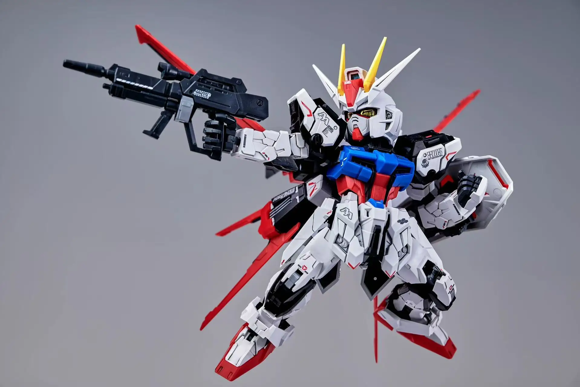 AZESD MGSD GAT-X105 AQM E-X01 Aile Strike Assembly Model Kits Plastic skeleton Anime Action Figure Robot Plastic Model
AZESD MGSD GAT-X105 AQM E-X01 Aile Strike Assembly Model Kits Plastic skeleton Anime Action Figure Robot Plastic Model