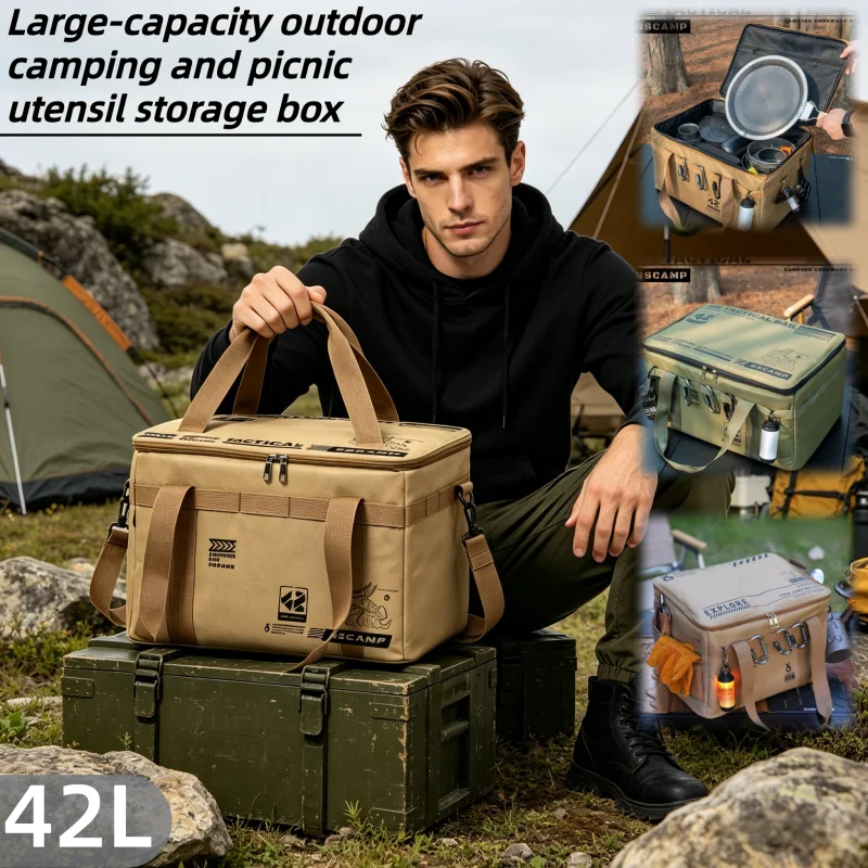 42L Large Insulated Folding Storage Bag,Waterproof Cooler Box for Outdoor,Picnic Camping Tableware Container,Portable Thermal.
42L Large Insulated Folding Storage Bag,Waterproof Cooler Box for Outdoor,Picnic Camping Tableware Container,Portable Thermal.
