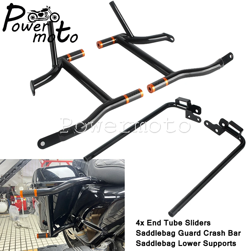 Crash Bar Rear Bumper Saddlebags Lower Supports Rails Bracket For Harley Touring Road King Street Electra Glide Saddlebag Guard
Crash Bar Rear Bumper Saddlebags Lower Supports Rails Bracket For Harley Touring Road King Street Electra Glide Saddlebag Guard