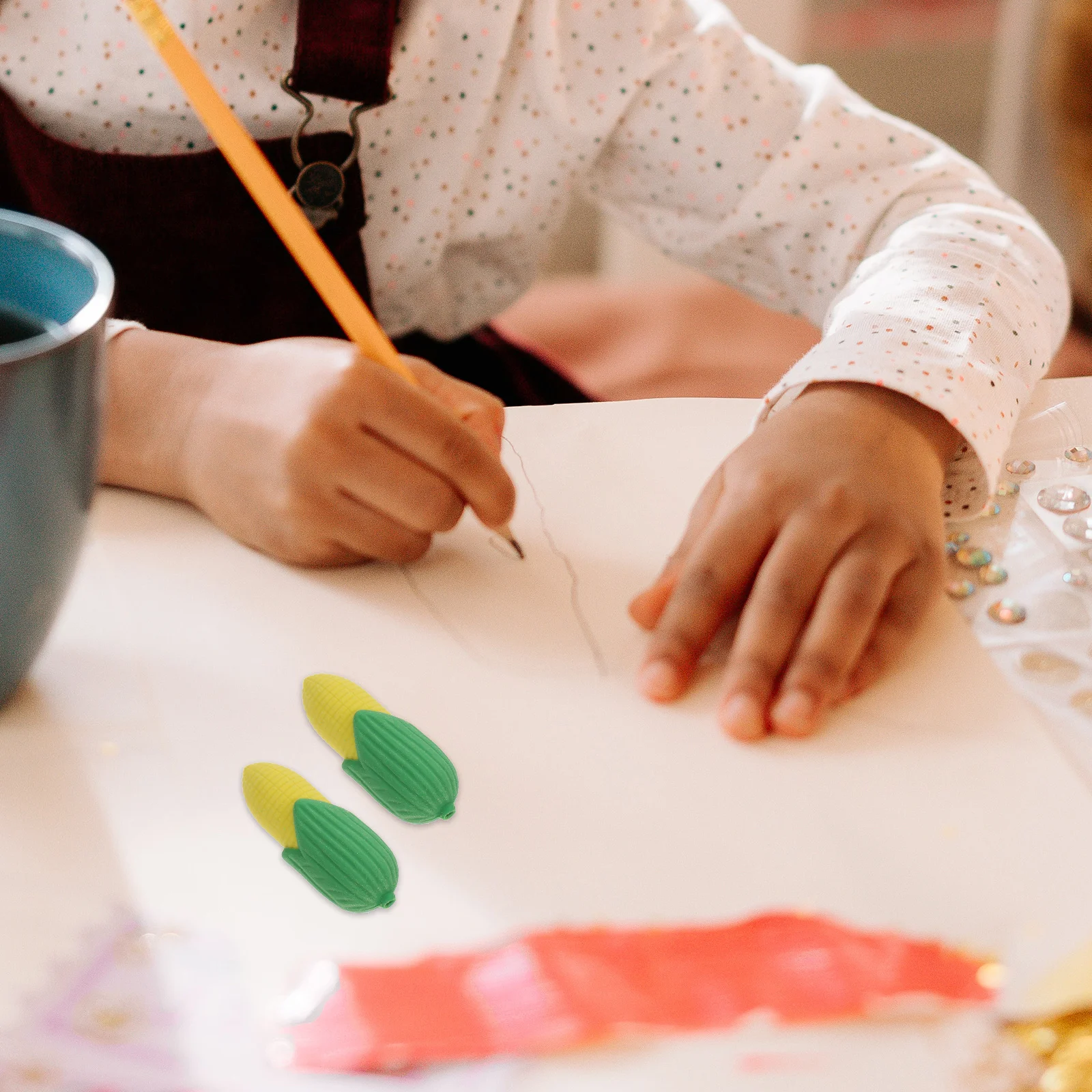 100pcs Corn Eraser Tpr Material Cute Mini Erasers Multi-Function Pencil Eraser Portable Delicate Mini For Kids Students Bulk 
100pcs Corn Eraser Tpr Material Cute Mini Erasers Multi-Function Pencil Eraser Portable Delicate Mini For Kids Students Bulk