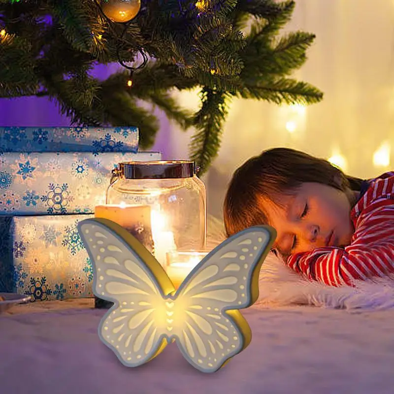 Bedroom Table Lamp For Kid LED Butterfly Table Lamp Sleeping Night Light For Bedside Desktop Study Rooms Living Room
Bedroom Table Lamp For Kid LED Butterfly Table Lamp Sleeping Night Light For Bedside Desktop Study Rooms Living Room