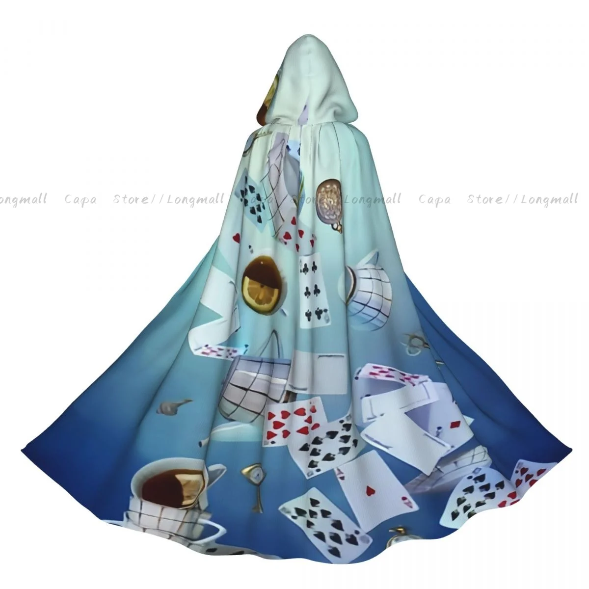 Cosplay Medieval Costumes Wonderland Mad Tea Party Playing Cards Hooded Cloak Capes Long Robes Jackets Coat Carnival
Cosplay Medieval Costumes Wonderland Mad Tea Party Playing Cards Hooded Cloak Capes Long Robes Jackets Coat Carnival