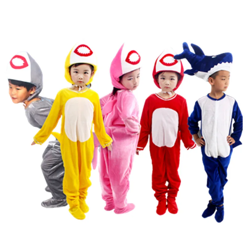 5 Colors Blue Shark Costumes For Children Stage Performance Clothing Cute Halloween Animal Jumpsuit
5 Colors Blue Shark Costumes For Children Stage Performance Clothing Cute Halloween Animal Jumpsuit