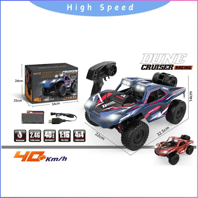 Высокоскоростной внедорожный радиоуправляемый грузовик 4x4, вездеход в масштабе 9503E, масштаб 1/16, 40 км/ч, для чешуи по тропе и приключений
Высокоскоростной внедорожный радиоуправляемый грузовик 4x4, вездеход в масштабе 9503E, масштаб 1/16, 40 км/ч, для чешуи по тропе и приключений