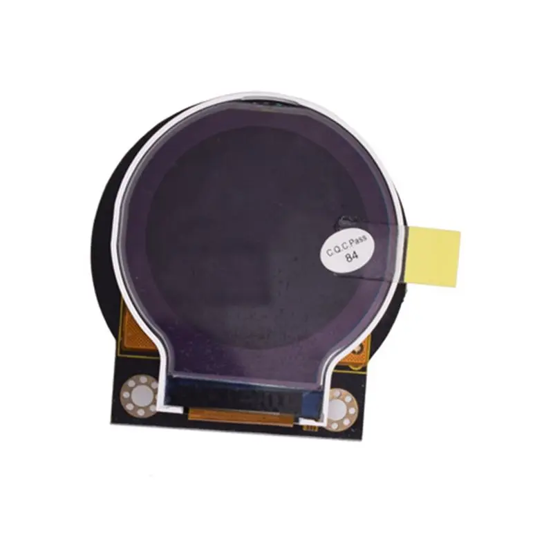 JABS-DC3.3-5.5V AM-055 Circular 2.2 Inch TFT Color LCD Display Module LED Color Display Module PCB 128X128 Resolution Ratio