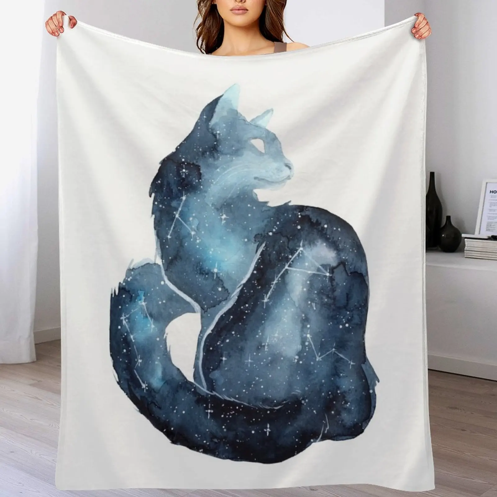 Galaxy Cat Throw Blanket Soft Big Custom Single bed plaid Blankets
Galaxy Cat Throw Blanket Soft Big Custom Single bed plaid Blankets