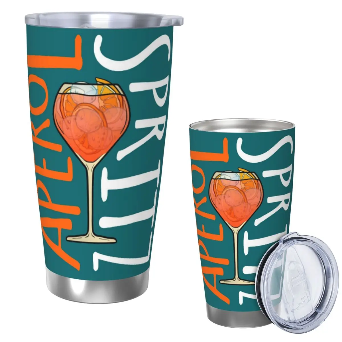 APEROL SPRITZ стакан из нержавеющей стали, кружка с вакуумной изоляцией, термохолодная чашка, соломинки с крышкой, 20 унций
APEROL SPRITZ стакан из нержавеющей стали, кружка с вакуумной изоляцией, термохолодная чашка, соломинки с крышкой, 20 унций