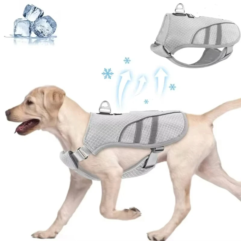 Summer Pet Dog Cooling Vest Heat Resistant Cool Dogs Clothes Breathable Jacket For Medium Large Dogs French Bulldog door Walking
Summer Pet Dog Cooling Vest Heat Resistant Cool Dogs Clothes Breathable Jacket For Medium Large Dogs French Bulldog door Walking